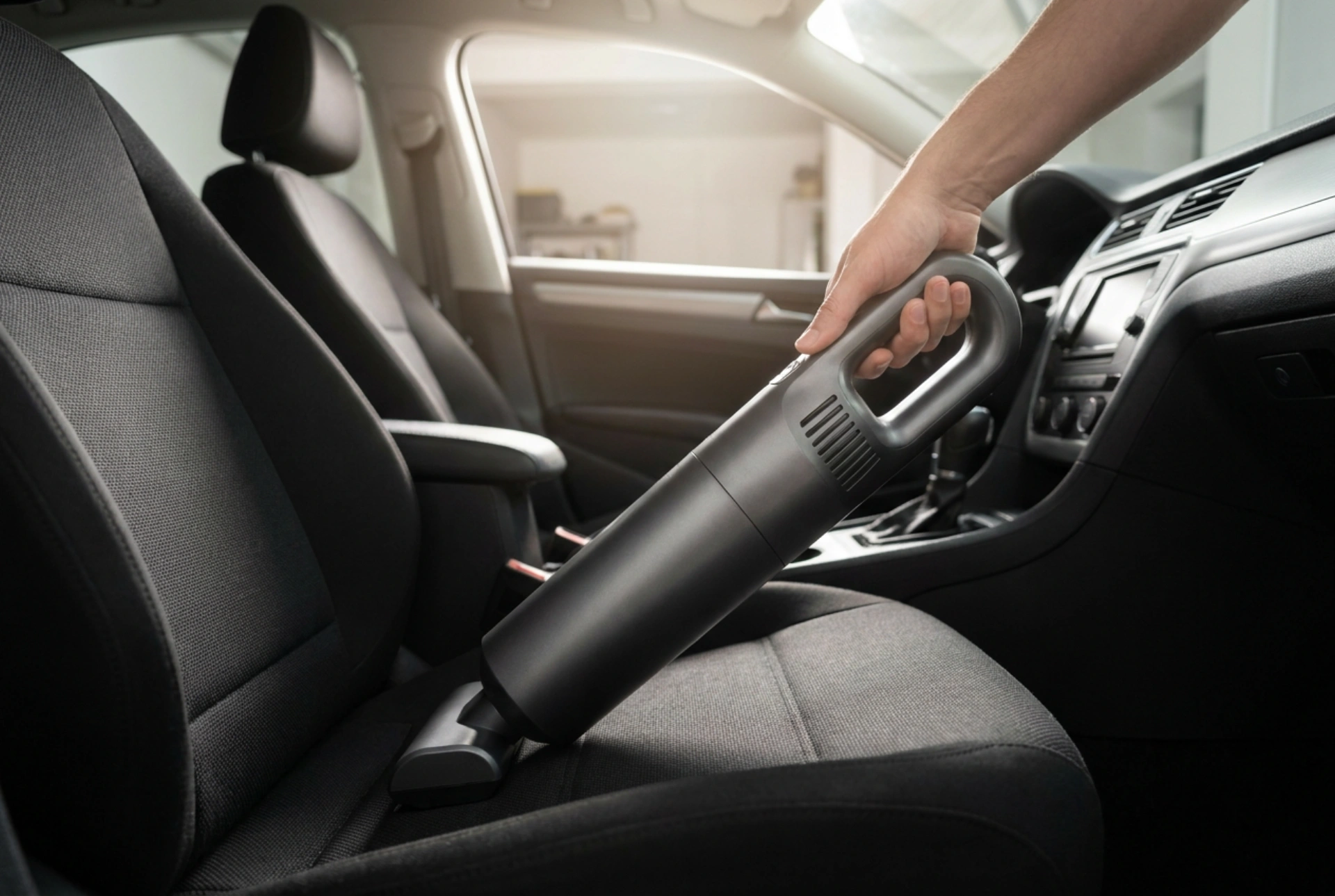 Kako temeljito očistiti unutrašnjost automobila bežičnim usisavačem
