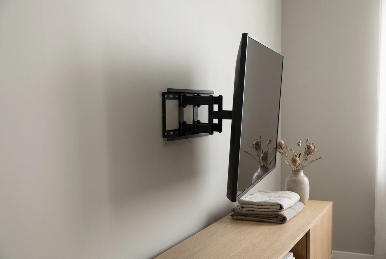 Kako odabrati zglobni zidni nosač za televizor u kutu