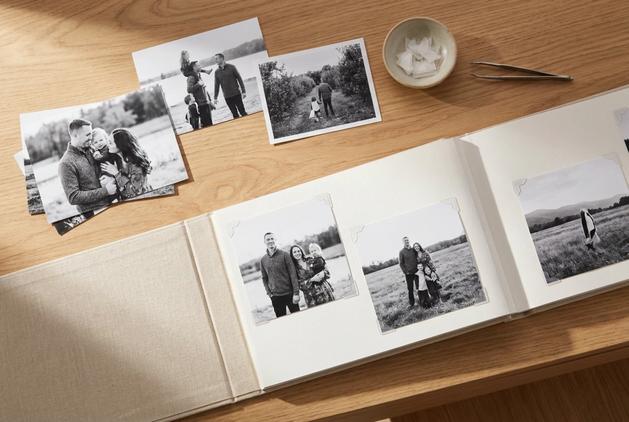 Kako kronološki posložiti fotografije s godišnjeg odmora u albumu