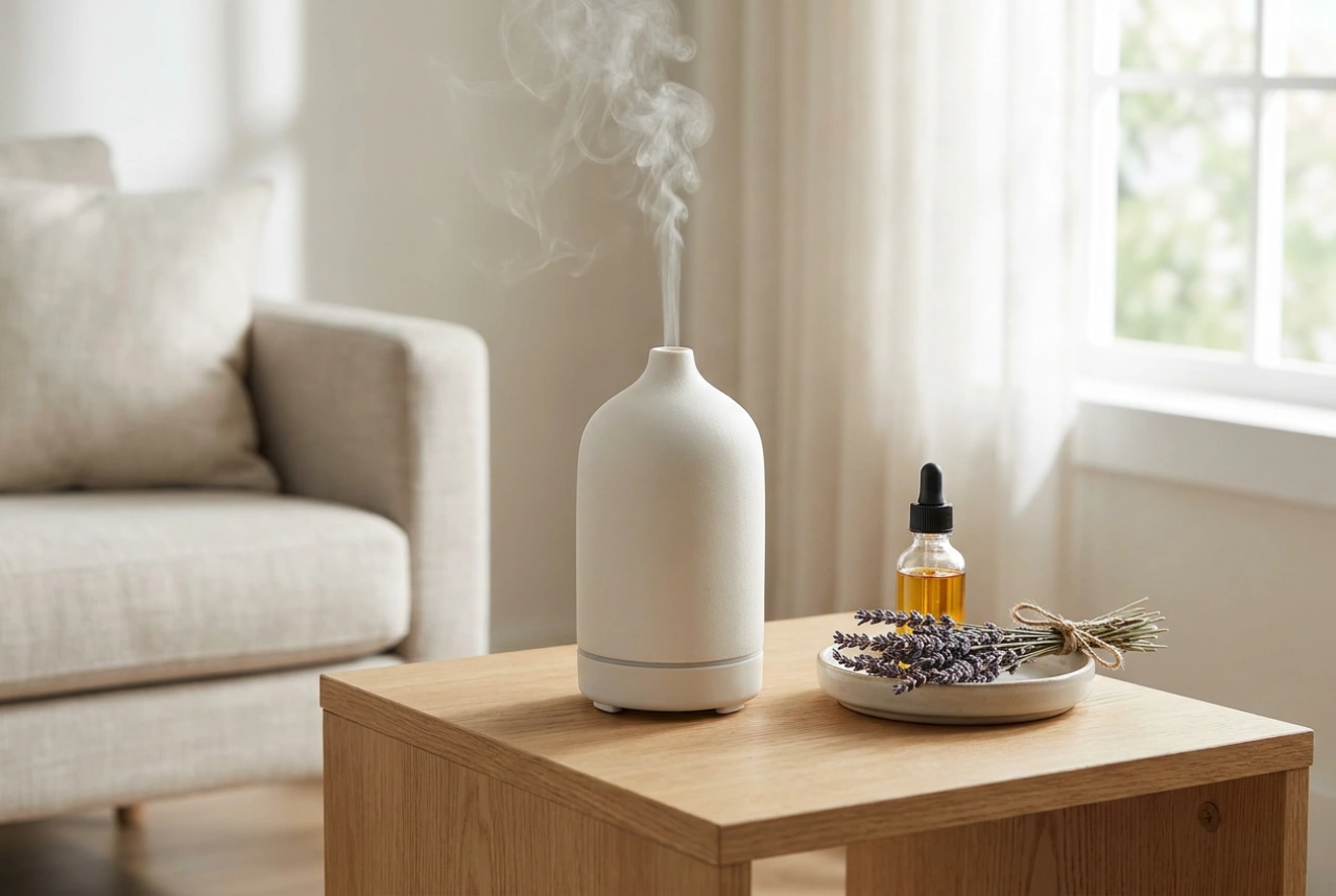 Ovlaživač zraka s difuzorom i pravila sigurne aromatizacije